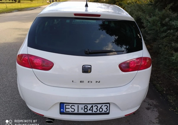 Seat Leon cena 21500 przebieg: 205000, rok produkcji 2011 z Sieradz małe 379